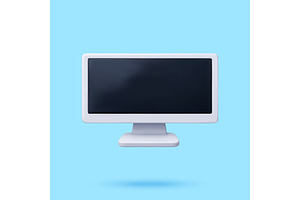 3D Desktop computer monitor with