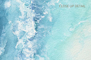 Abstract Watercolor Beach Shore, an Illustration by Kolorata Art (Thumbnail 3 of 5)