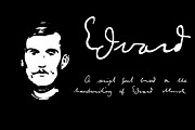 Edvard Font, a Script Font by Julia Bausenhardt (Thumbnail 1 of 5)
