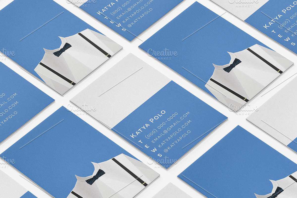 Young Professional Business Card, a Business Card Template by katyapolo (Photo 1 of 3)