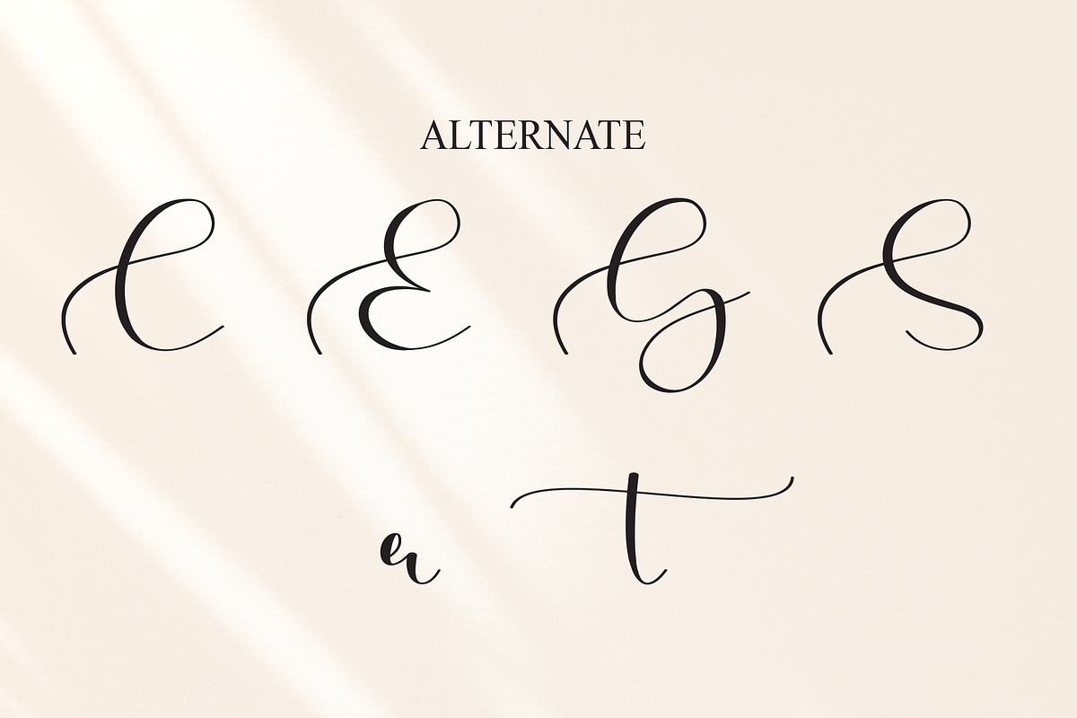 Greating | Script Font, a Handwritten Font by Scratchones (Photo 8 of 9)