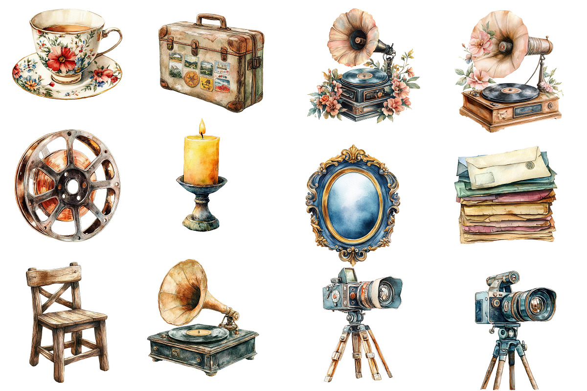 Autumn Photography Clipart, an Illustration by Designworld (Photo 3 of 5)