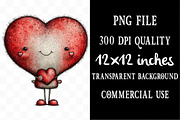 Doodle Valentine Day Clipart, an Illustration by Designking (Thumbnail 4 of 5)