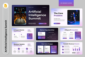 Package Artificial Intelligence, a Presentation Template by Sixtemp