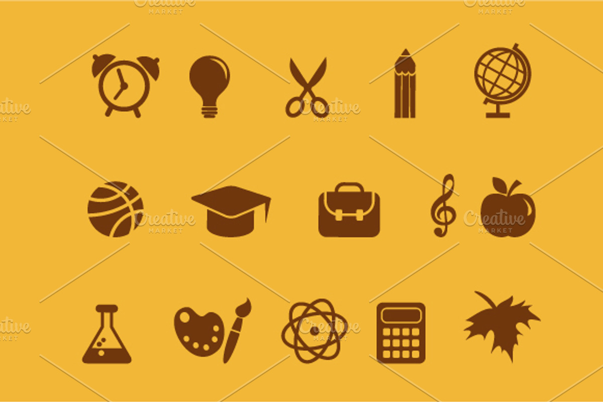 Back to school - infographics, an Education Illustration by Marish (Photo 5 of 5)