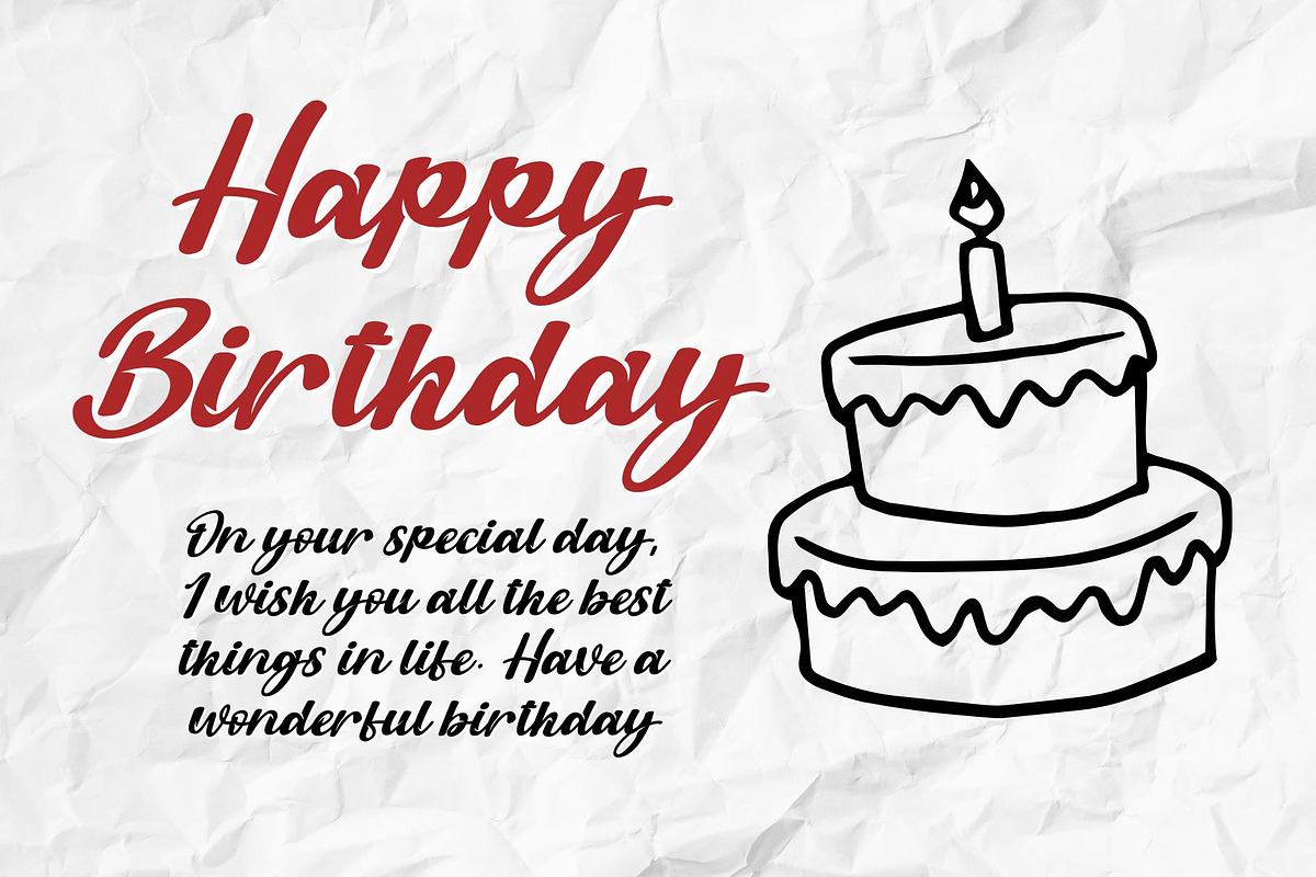Flower Xmas, a Script Font by Letterafa Studio (Photo 6 of 9)