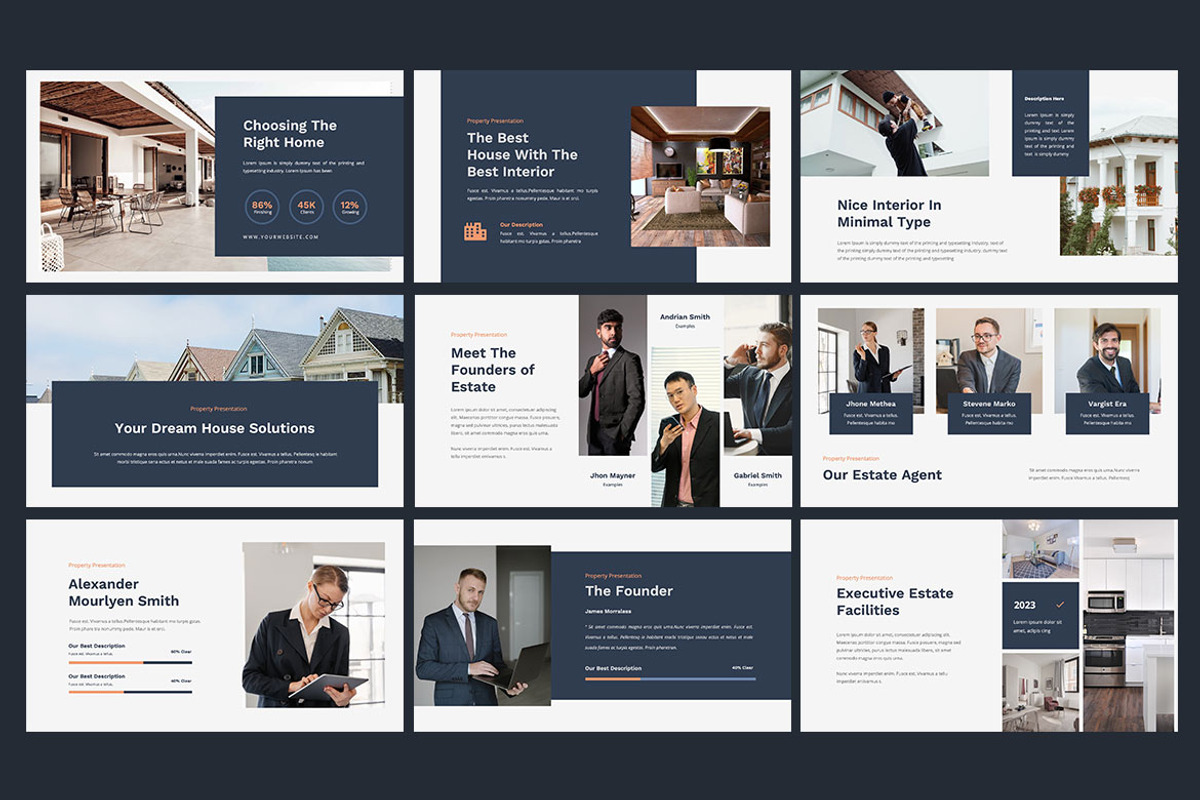 VilleReal - Real Estate Presentation, a Presentation Template by Haidezign (Photo 3 of 4)