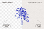 Hand-Drawn Trees Illustration Set, an Object Graphic by TheMountBirdStudio (Thumbnail 2 of 6)