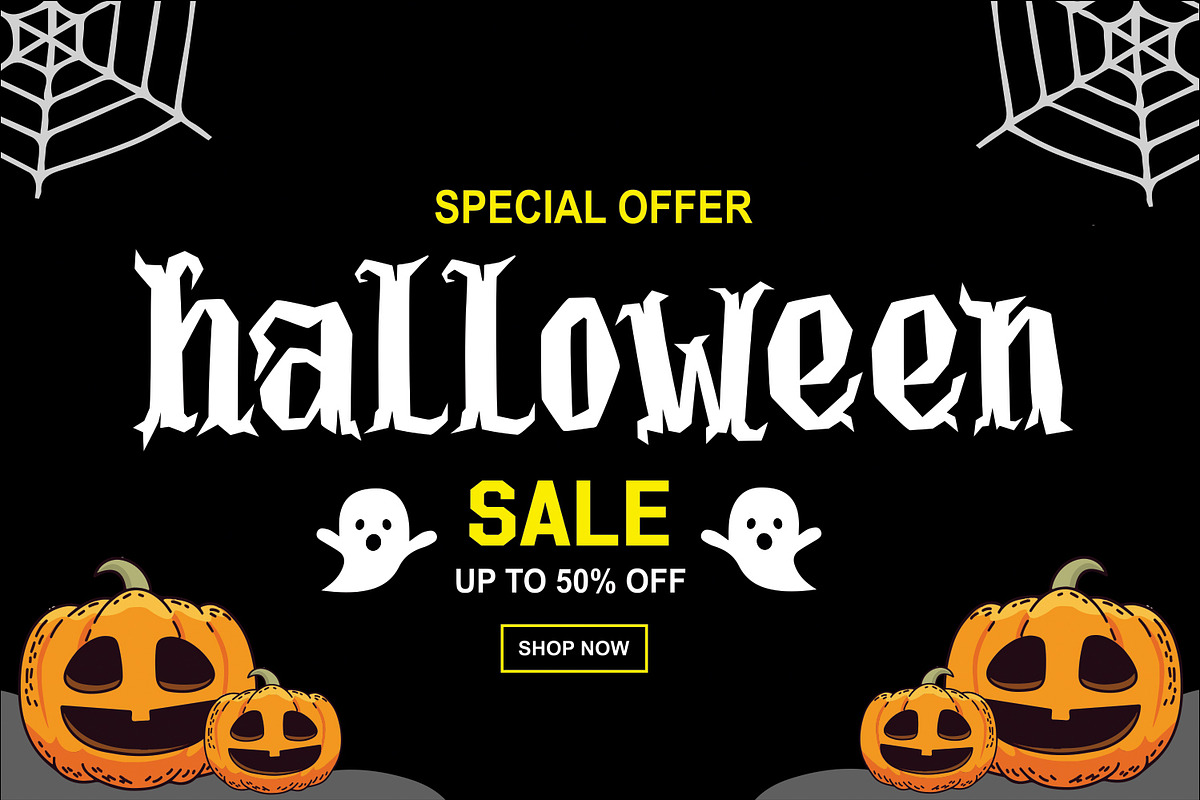 Halloween, a Blackletter Font by Umitype (Photo 5 of 7)