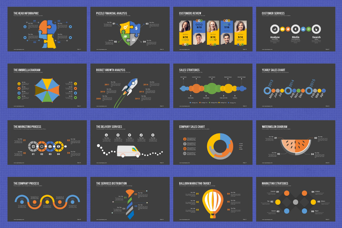PowerPoint Business Template, a Presentation Template by Magic Shop (Photo 3 of 4)