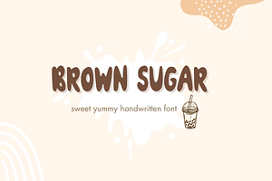 Brown Sugar - Cute Handwritten Font