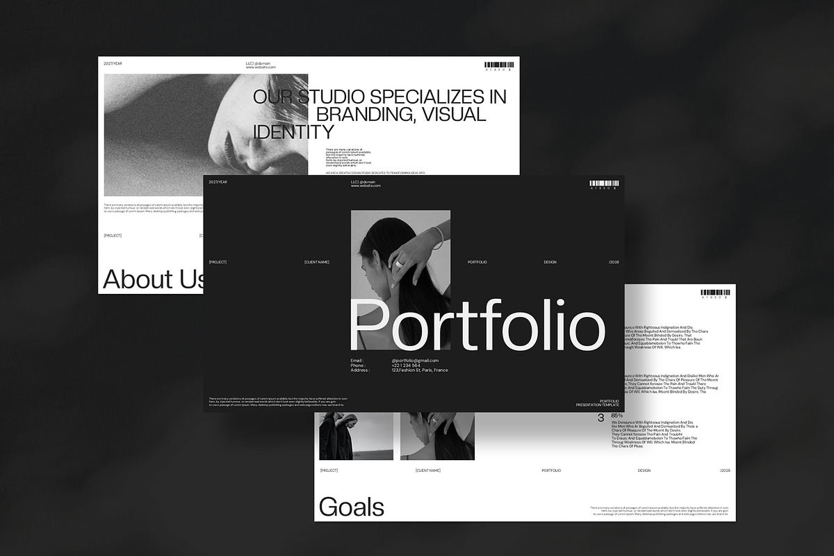 Brand Portfolio Presentation, a Presentation Template by Dream-Lab (Photo 4 of 9)