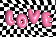Pink Bubble letters and numbers, an Object Graphic by Idressart (Thumbnail 2 of 5)