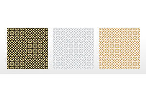 Geometric set of seamless colored, a Pattern Graphic by RODINA