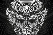Brutal Musical Print Design | Vector, a Decorative Illustration by Vecster (Thumbnail 1 of 6)