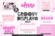 MEGA GROOVY RETRO FONT BUNDLE, a Font by Blush Font Co. (Thumbnail 2 of 5)