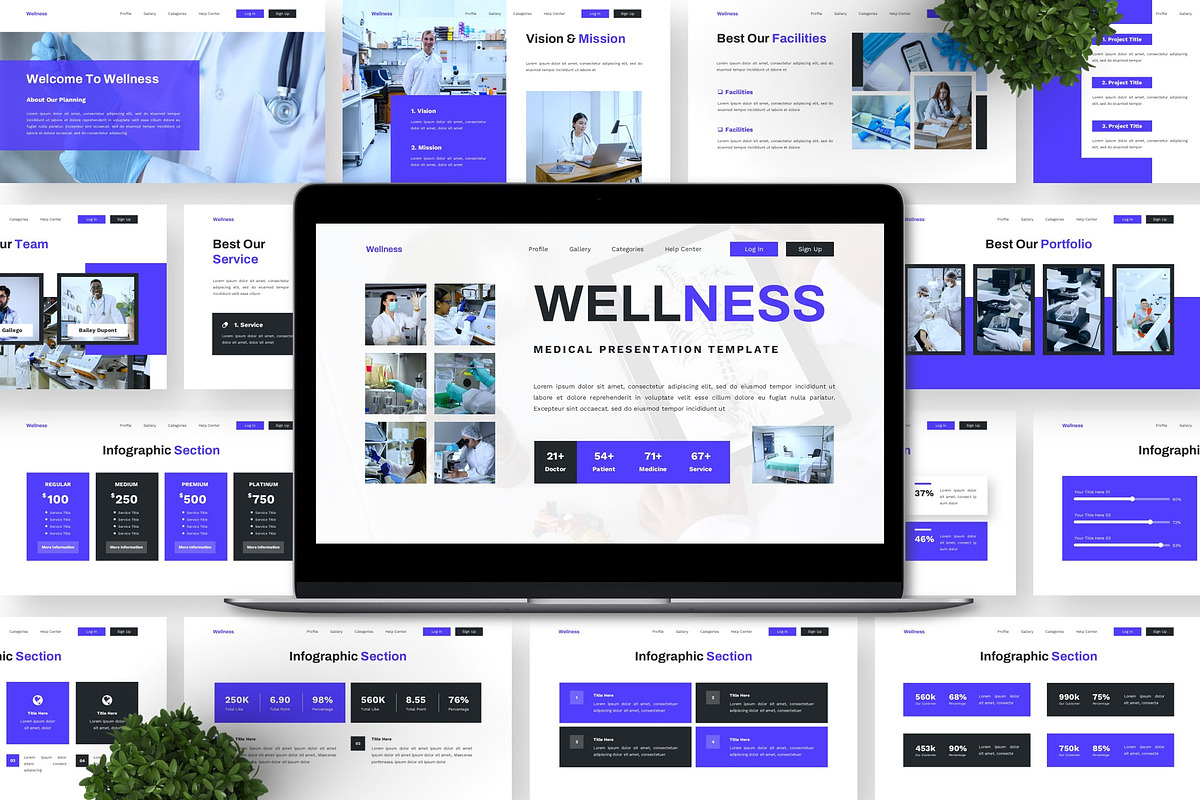 Wellness - Medical Google Slide preview 2