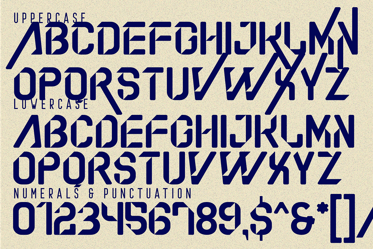 Abstract Network - Futuristic Font, a Sans Serif Font by 177Studio (Photo 7 of 8)