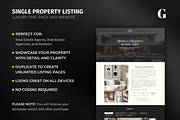 Property Listing Wix Website, a Wix Template by Meraki Templates (Thumbnail 2 of 8)