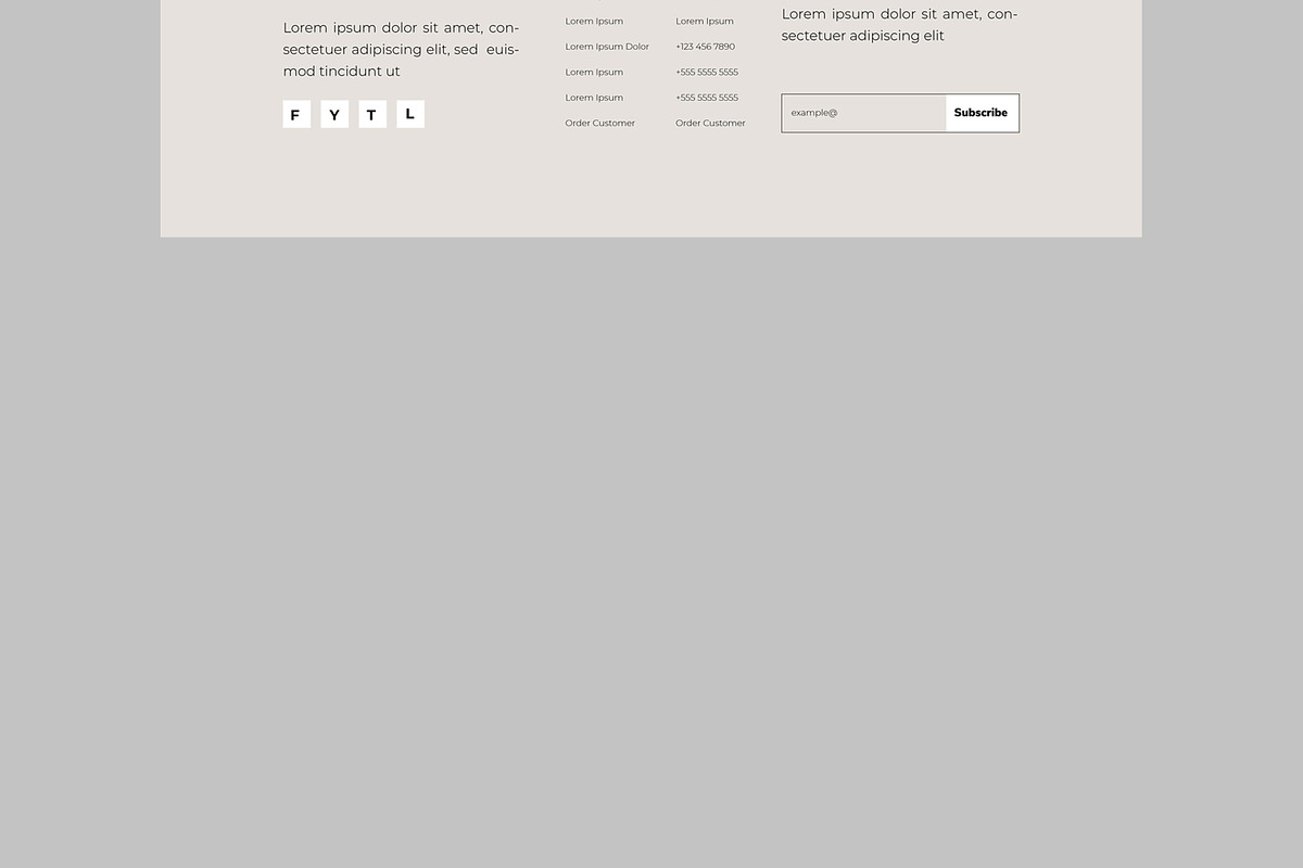 Fashion Landing Page Template, an UI Kit Template by CreativeShaper (Photo 6 of 6)