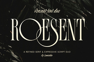 Roesent | Font Duo
