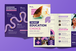 School Promotion Bifold Brochure