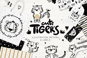 Tiger illustration, an Animal Illustration by Magic & Dreams (Thumbnail 1 of 7)