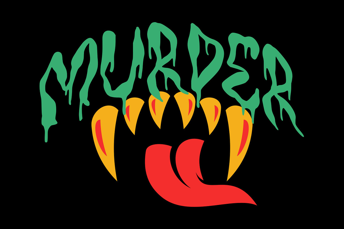 TF Bleedwax, a Handwritten Font by TeenageFoundry (Photo 2 of 6)