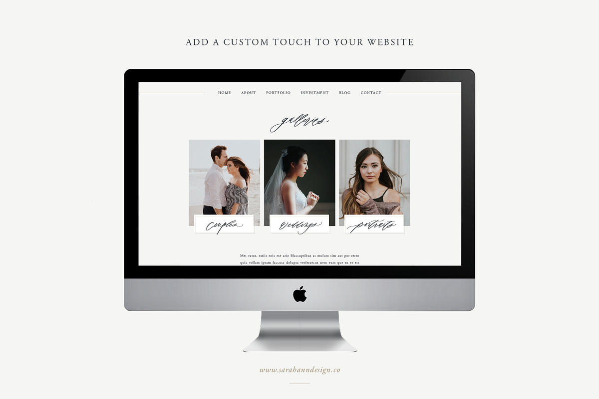 Calligraphy Vectors: Website Words, a Templates & Theme by Sarah Ann Design (Photo 4 of 7)