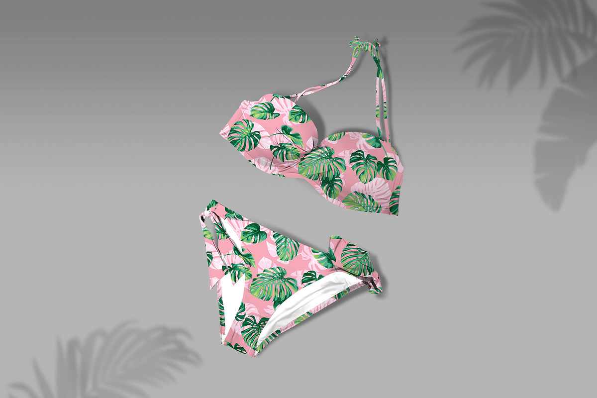 Monstera plant pattern., a Pattern Graphic by Anna Smirnova (Photo 5 of 6)