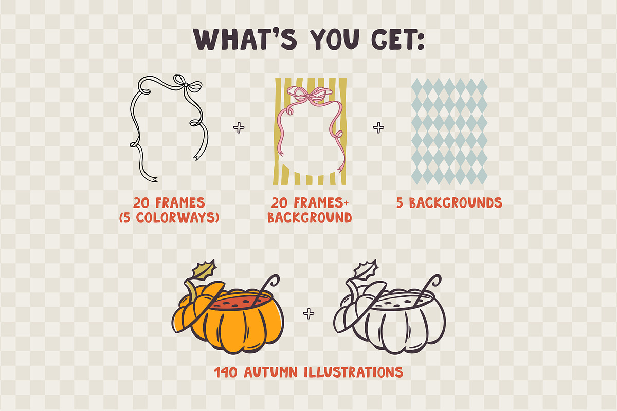 Autumn Holidays Bundle, an Object Graphic by AnnArt (Photo 9 of 14)