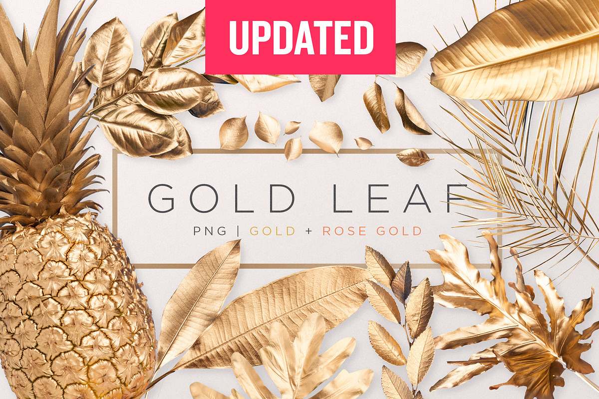 Gold Leaves, an Object Graphic by Fox & Bear (Photo 1 of 5)