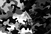 12 Black Camouflage Digital Papers, a Background Graphic by NorthWindPixels (Thumbnail 4 of 4)