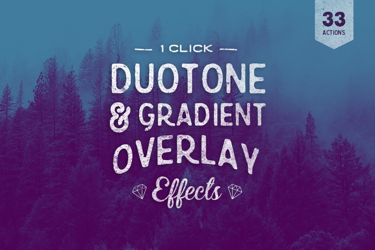 Duotone Photoshop Actions, an Action Add-On by S K Y B O X (Photo 3 of 5)