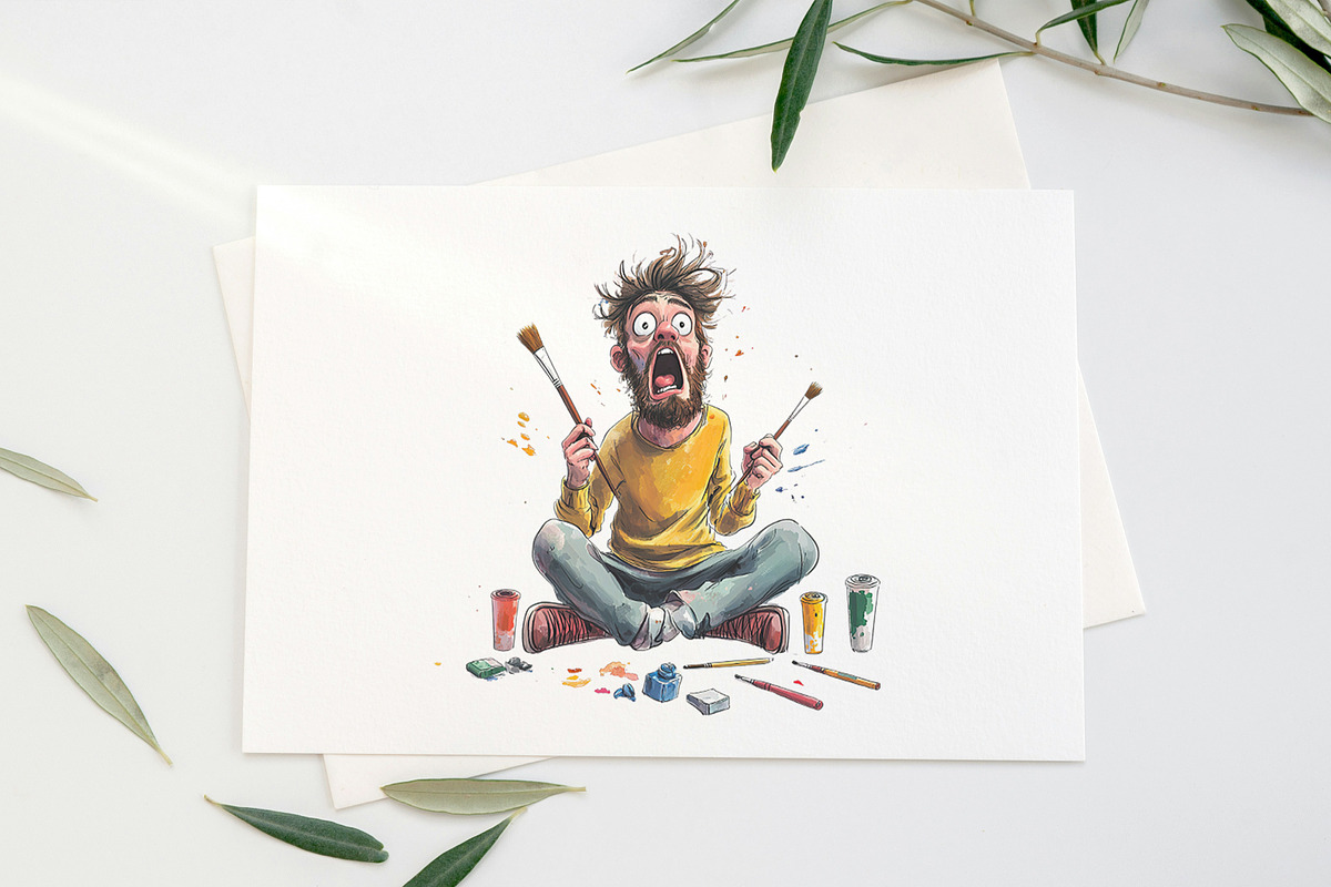 Whimsical People Clipart Bundle, a Person Illustration by PaintPixelCo (Photo 3 of 15)