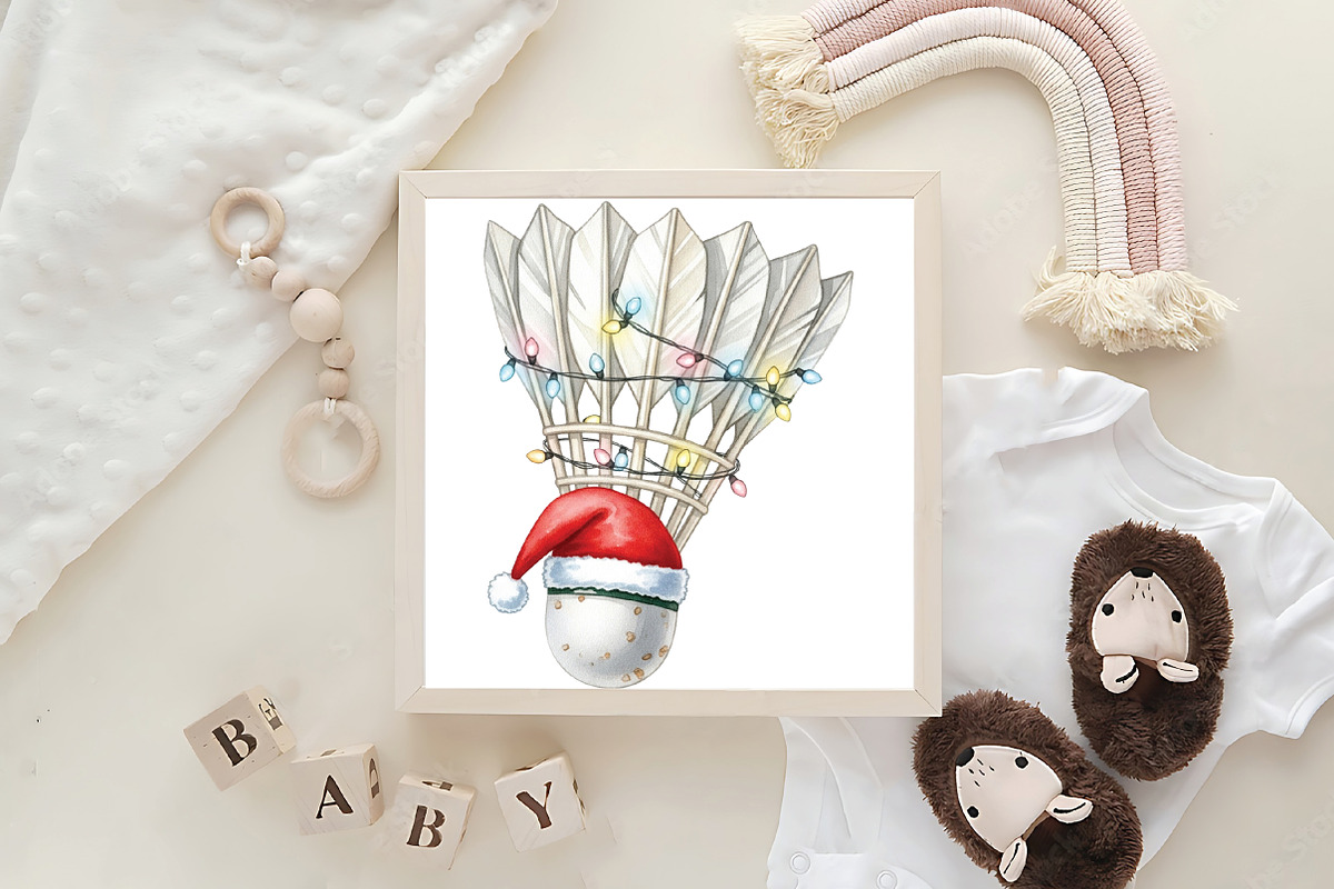 Christmas Sport Balls PNG Sublimatio, an Illustration by CraftArtStudio (Photo 6 of 6)