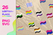 LGBT Pride SVG Bundle Gay Flag, a Texture Graphic by InkCloudDesign (Thumbnail 7 of 7)