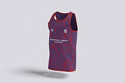 Basketball Jersey Mockup, an Apparel Mockup by HanaSaka_Studio (Thumbnail 2 of 5)