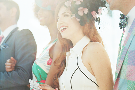 Betting and Cheering on Horse Race