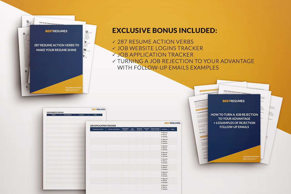 ATS Executive Resume Template Word, a Resume Template by BestResumes.Co (Photo 8 of 9)
