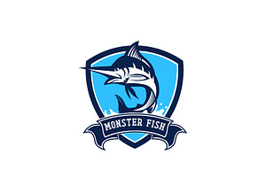 Fishing Logo Design, a Branding & Logo Template by AlvinStd