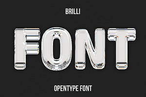 Brilli Font, a Font by Handmadefont
