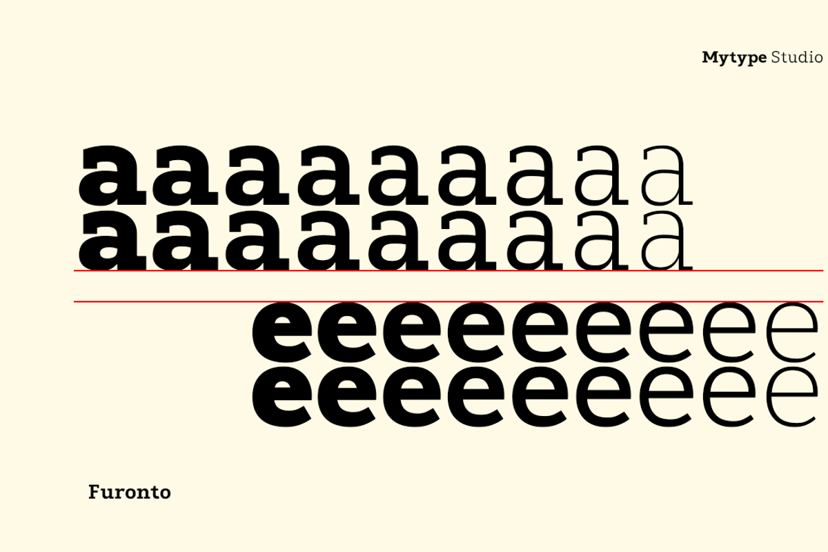 Furonto - Slab Serif Typeface, a Slab Serif Font by Mytype Studio (Photo 10 of 13)