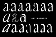 Stylebender Serif - Multi-style Font, a Serif Font by Tropical Type (Thumbnail 7 of 17)