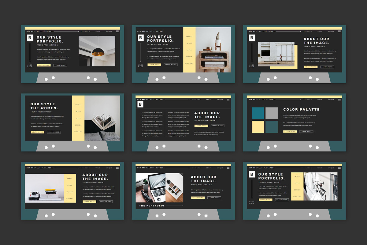 CENTRAL Powerpoint Template, a Presentation Template by GridlineType (Photo 9 of 9)