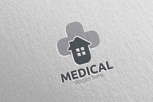 House Cross Medical Logo 119