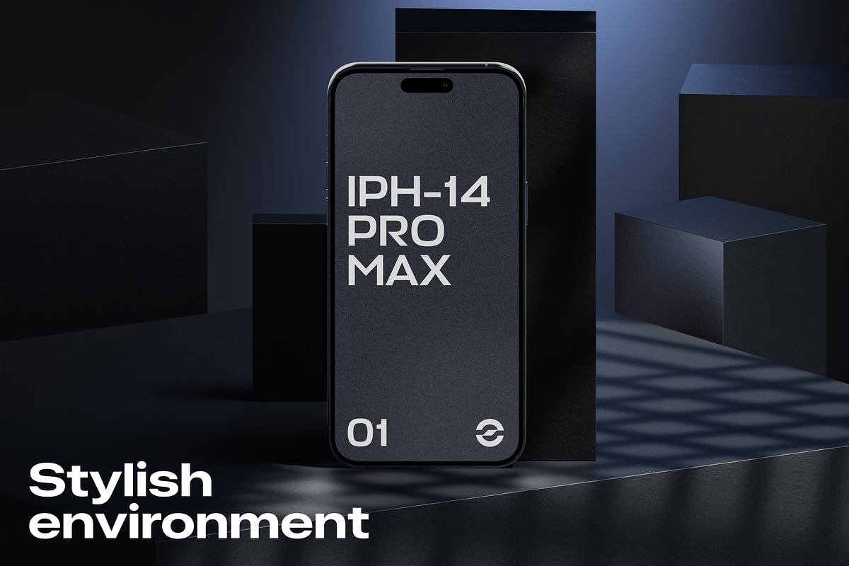 iPhone 14 Pro Max Bundle - 21 Mockup, an iPhone Mockup by 360 Mockups (Photo 5 of 13)