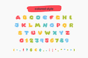 KidsCrayons Colored font, a Symbol Font by kaer_shop (Thumbnail 3 of 9)