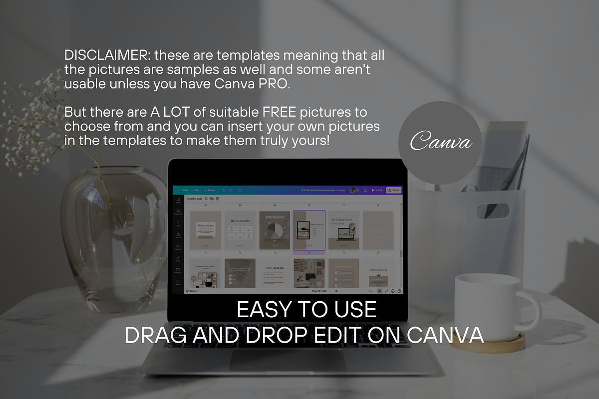 Virtual Assistant Instagram Template, a Social Media Template by SociallyyCreative (Photo 6 of 9)