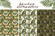 Tropical jungle animals, plants set, an Animal Illustration by Alamella (Thumbnail 5 of 8)